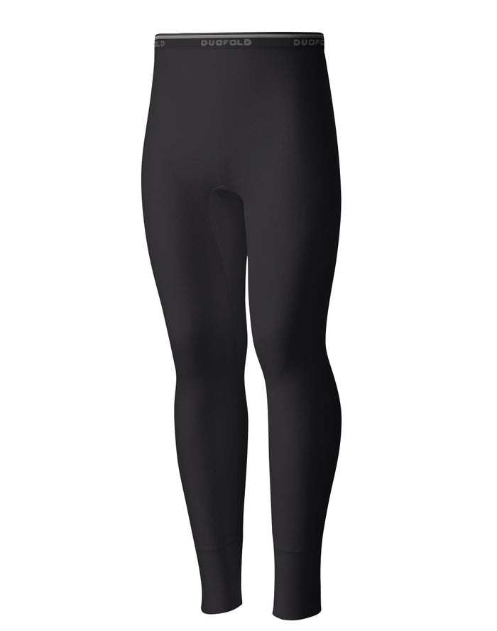 Champion Girls Leggings NZ - Duofold Originals Thermal Black ( 5862-WNXSZ )